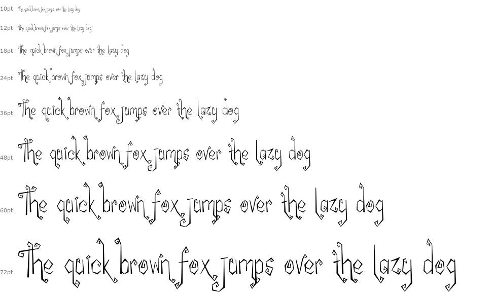 My Witcher font Şelale