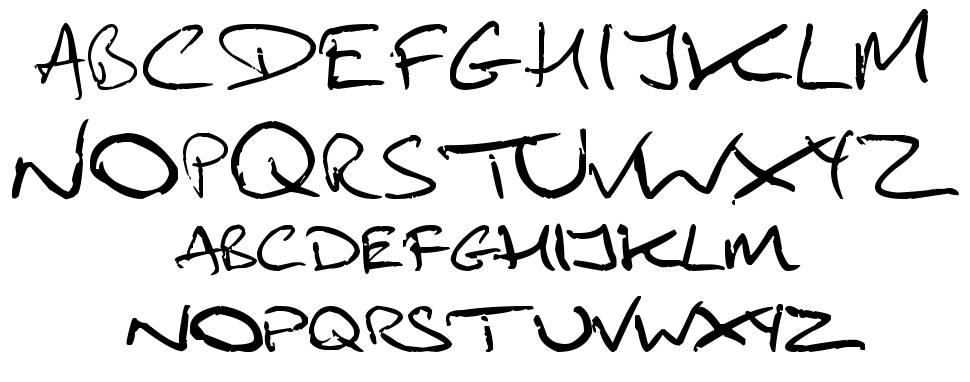 Mydai1 font specimens