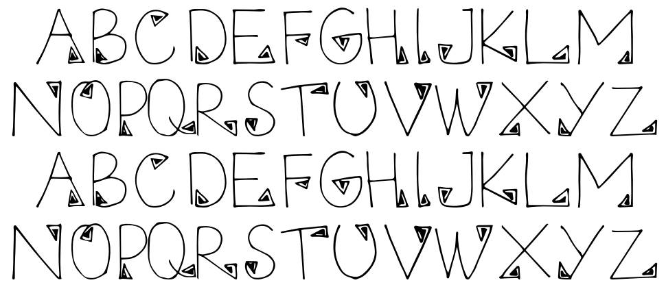 Myethnic font Örnekler