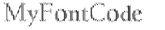 MyFontCode font
