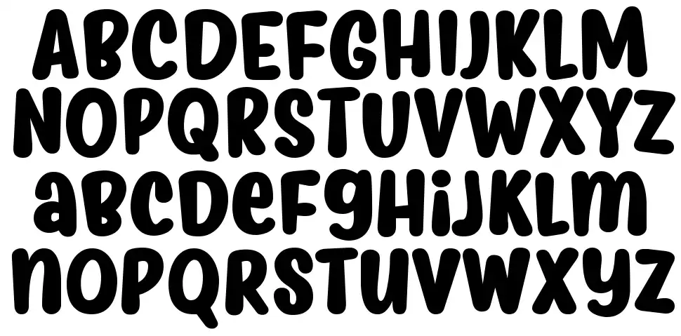 Myfrida font Örnekler