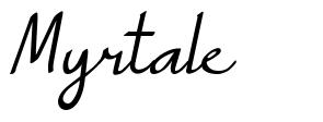 Myrtale font