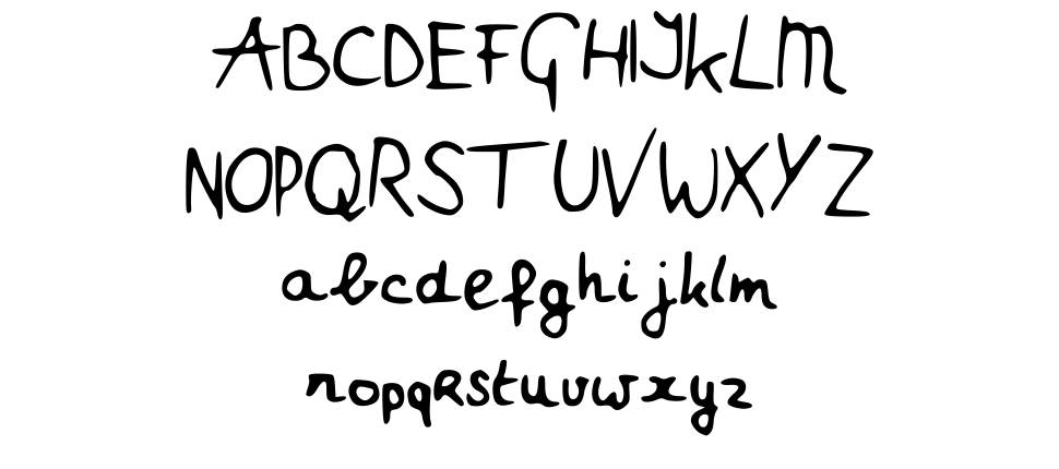 Myrthe font Örnekler