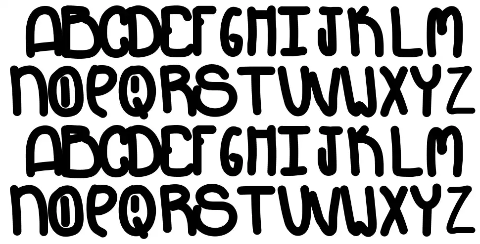 Mythfont specimens