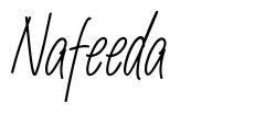 Nafeeda шрифт