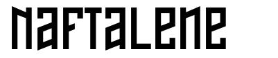 Naftalene 字形