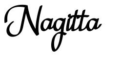 Nagitta шрифт