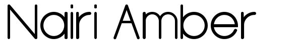 Nairi Amber шрифт