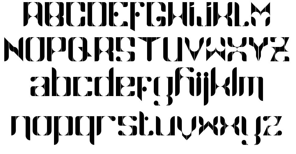 Namaskar 字形 标本