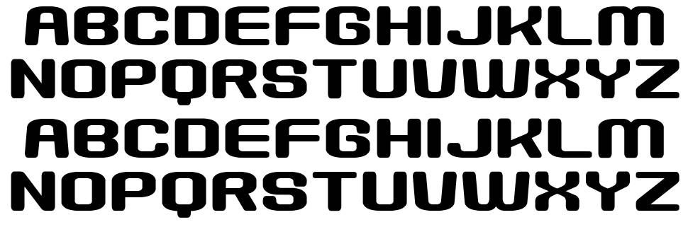 Nanikano Capsule font Örnekler