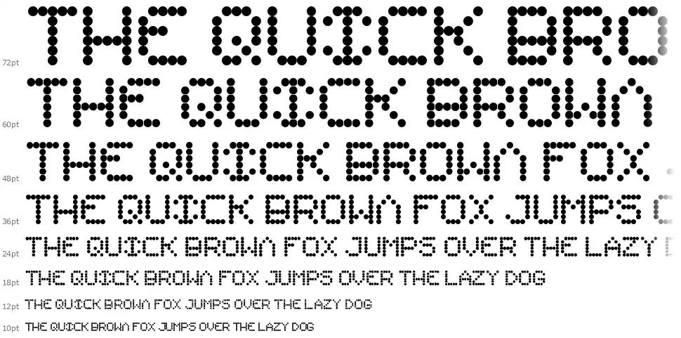 Nano font Waterfall