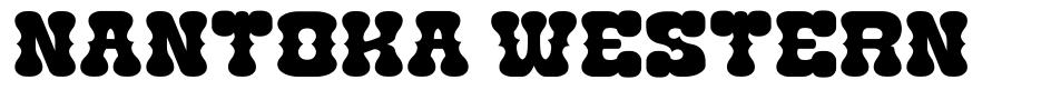 Nantoka Western 字形