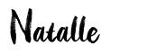 Natalle шрифт