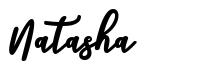 Natasha шрифт
