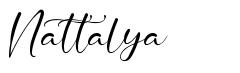Nattalya font