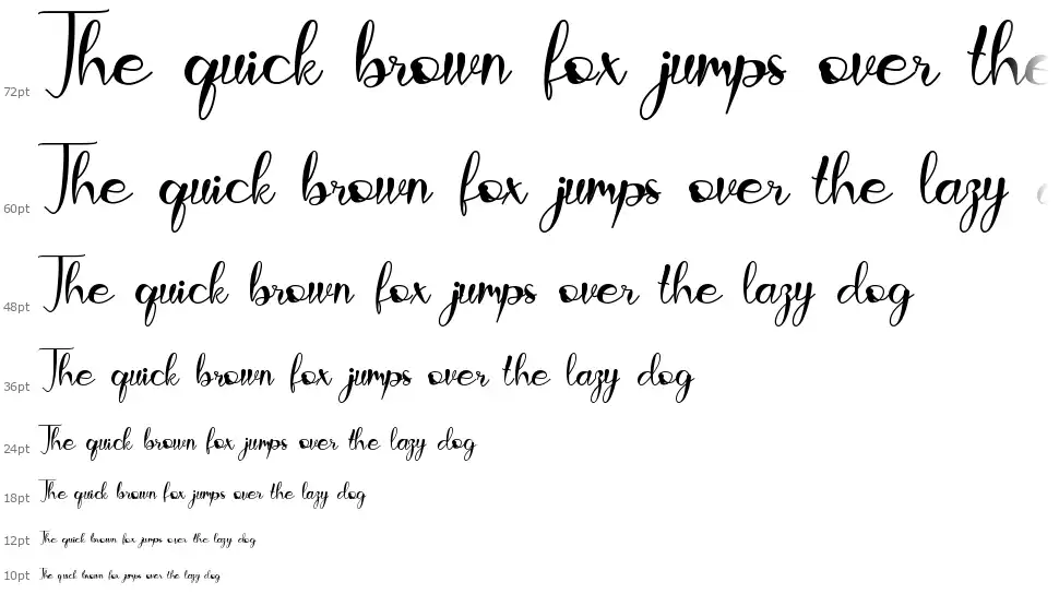 Nattasia font by Vincentius Kriswandono FontRiver