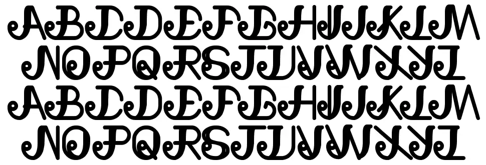 Natural Beautyfont specimens
