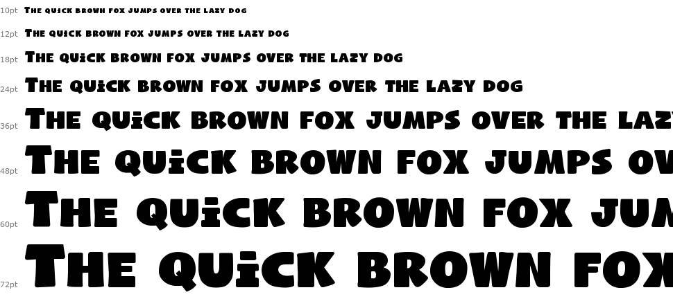Naughty Squirrel font Waterfall