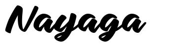 Nayaga шрифт