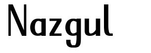 Nazgul 字形