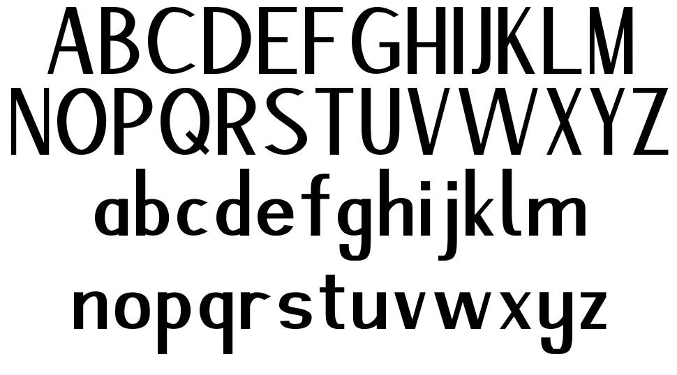 Nazgul font Örnekler