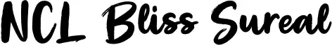 NCL Bliss Sureal font