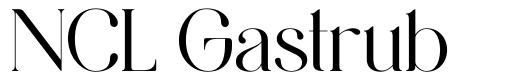 NCL Gastrub шрифт