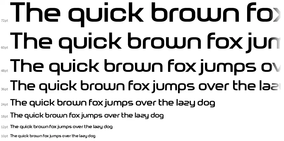 Nebulous Contentfont waterfall