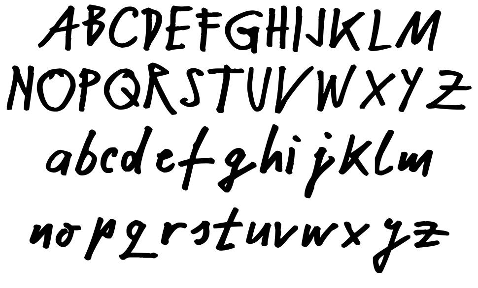NekoKoNeko font Örnekler