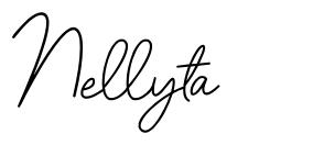 Nellyta шрифт