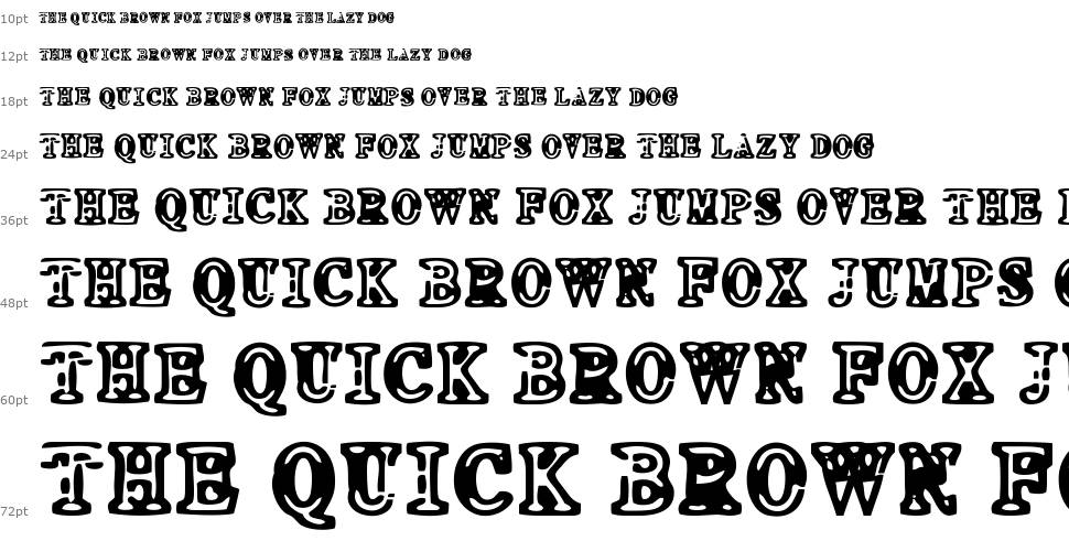 Neo Protein font Waterfall