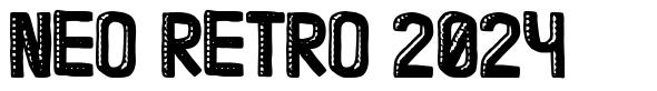 Neo Retro 2024 font