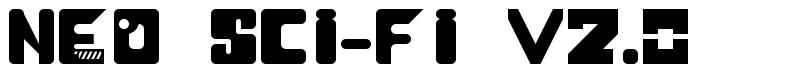 Neo Sci-Fi v2.0 шрифт