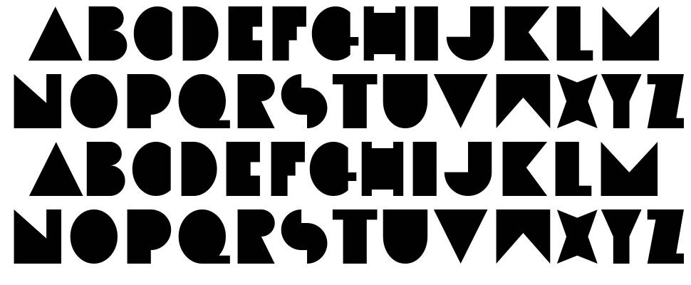Neogeo font specimens
