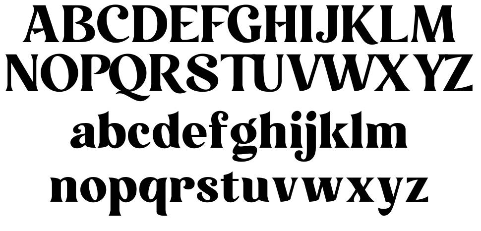 Neom font Örnekler