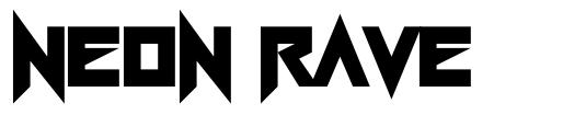 Neon Rave шрифт