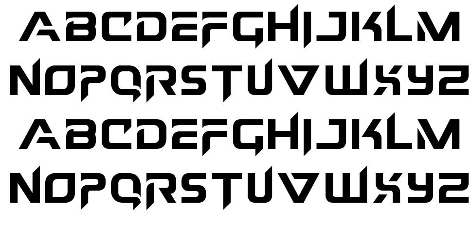 Nerik font specimens