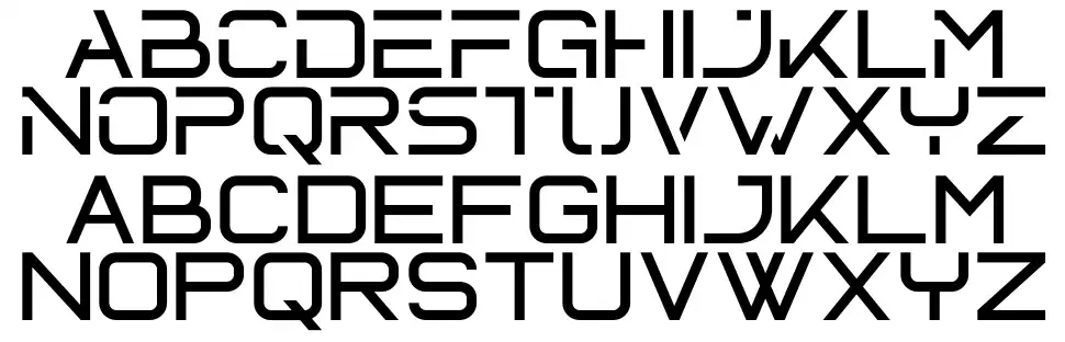 Netron font specimens