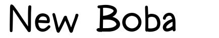 New Boba шрифт