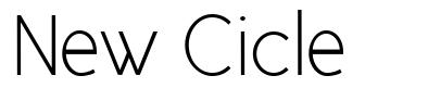 New Cicle 字形