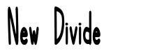 New Divide フォント