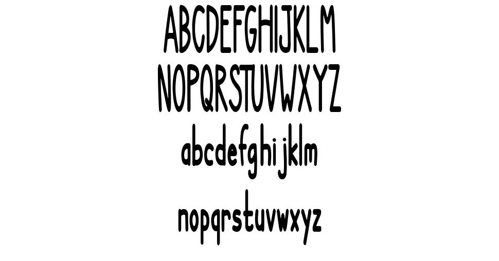 New Divide font specimens