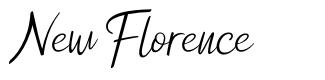 New Florence font