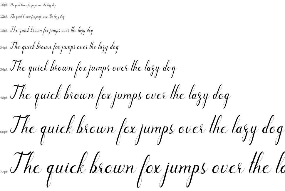 New Lettering font Waterfall
