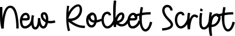 New Rocket Script