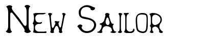 New Sailor font