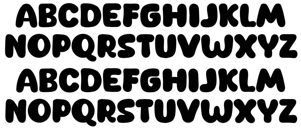 New Sosis font Örnekler