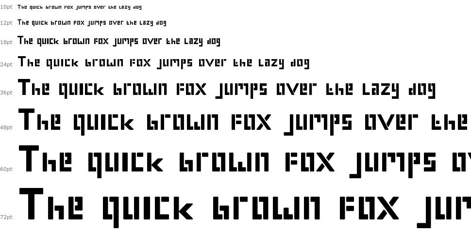 New System font Waterfall