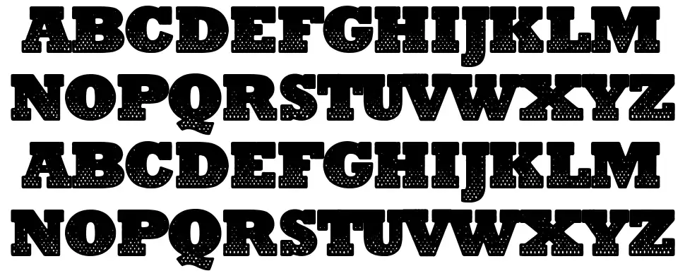 New York Pressfont specimens