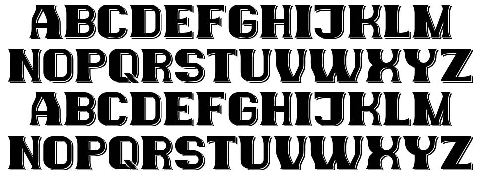 New Yorkers font specimens